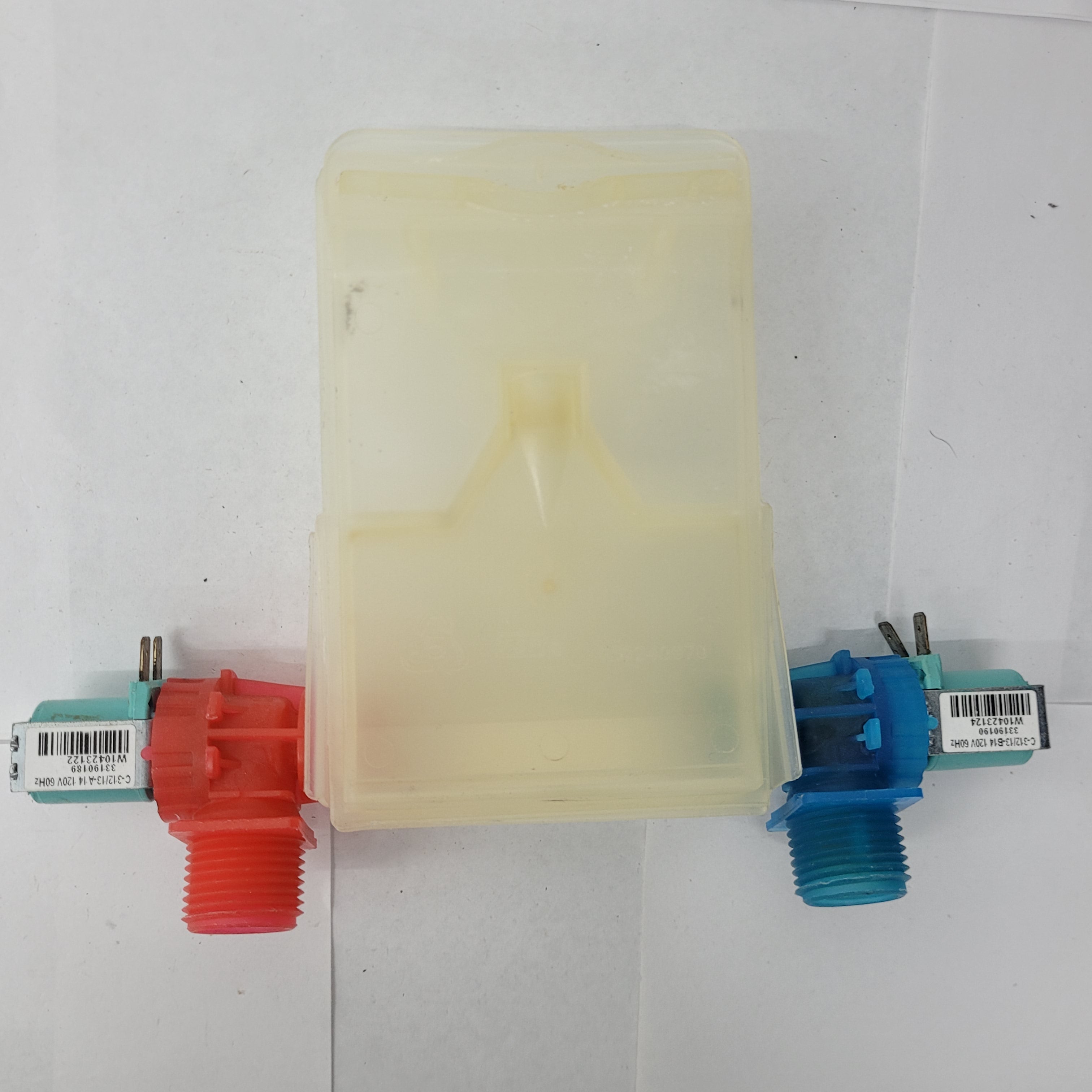 Whirlpool Washer Water Inlet Valve Assembly W10423125 WPW10683603 Whirlpool Washer Water Inlet Valve Assembly W10423125 WPW10683603